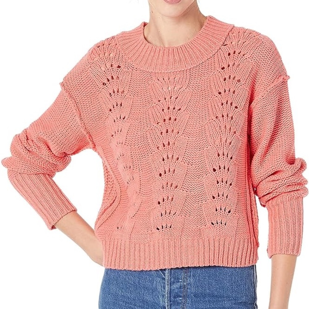 FREE PEOPLE Bell Song Pullover in Lyra Reef Size S